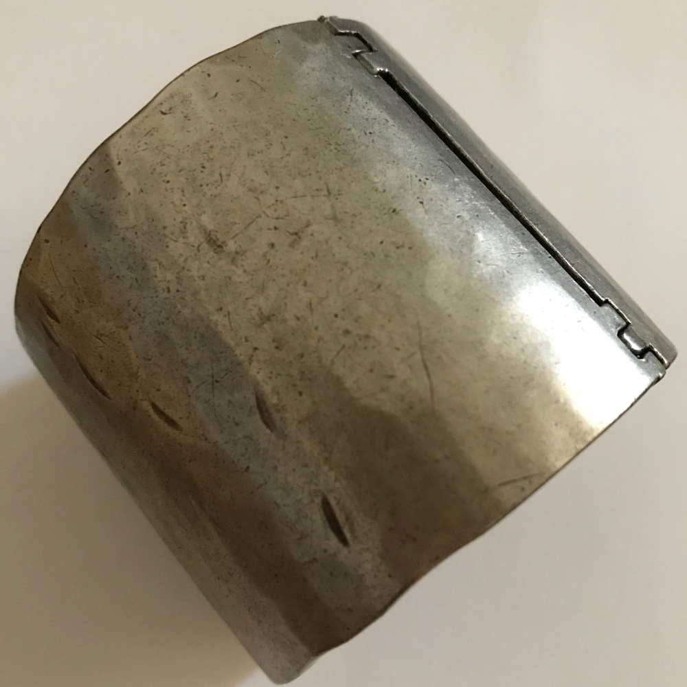 Hammered Artisan Cuff Bracelet